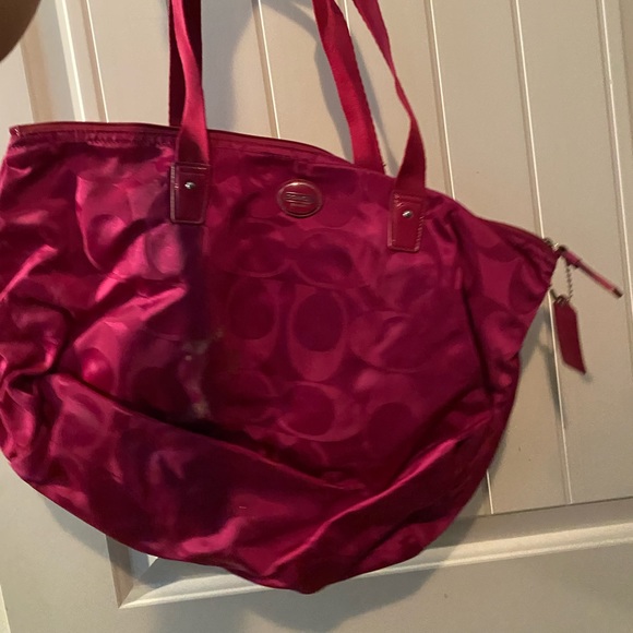 Coach Pink Bag - Picture 2 of 2
